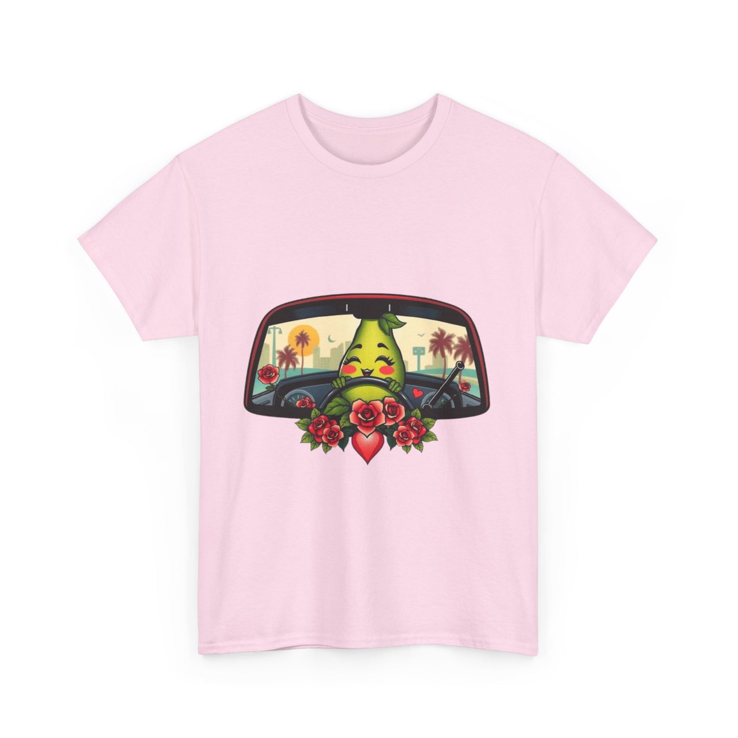 Avocado in Lurve - Large Print - Unisex Crewneck Tee